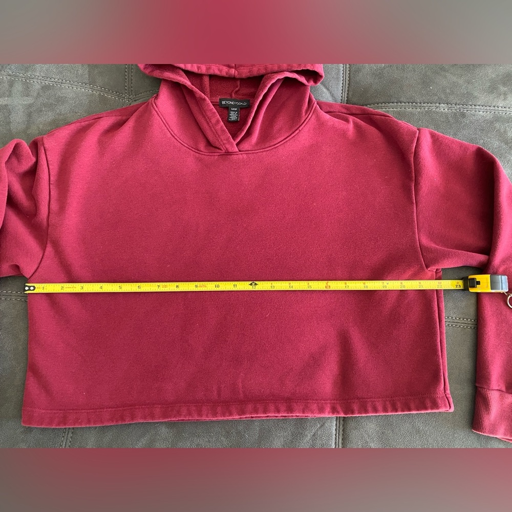 Beyond Yoga cropped hoodie Sm - Picture 3 of 6